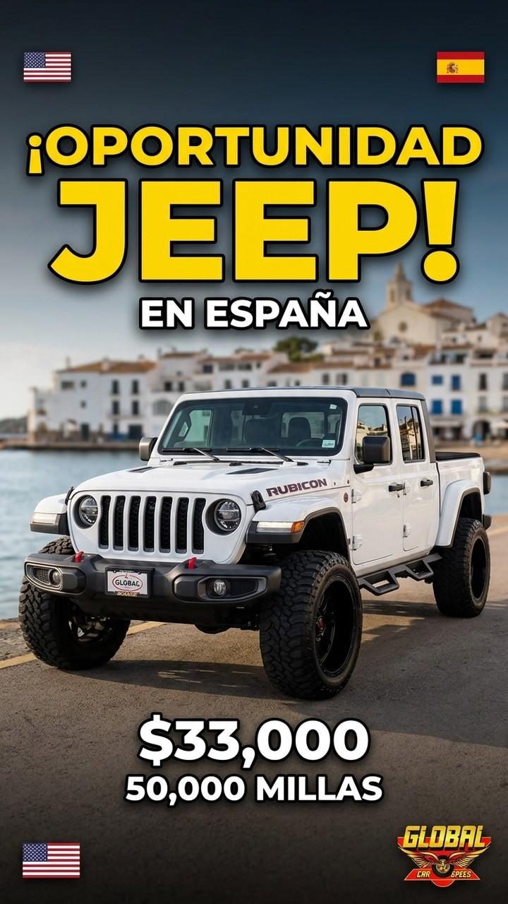 ¿Buscas un Jeep Gladiator en España? Mira esta oportunidad